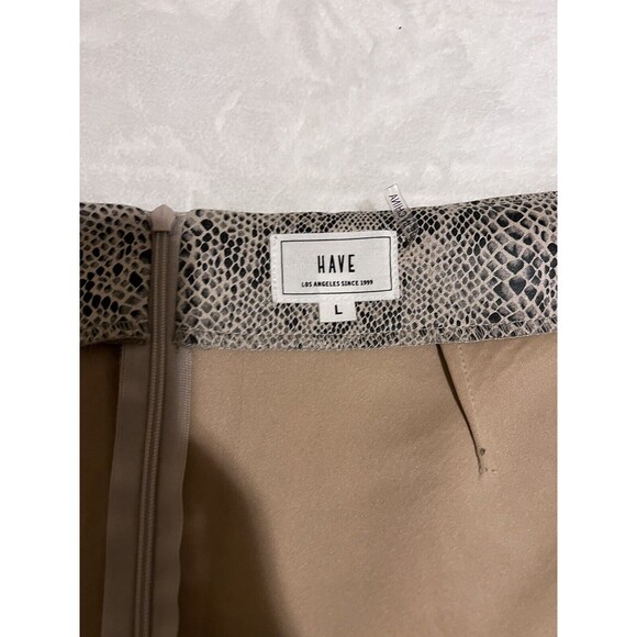 have los angeles snake mini skirt sizeL - Picture 12 of 14